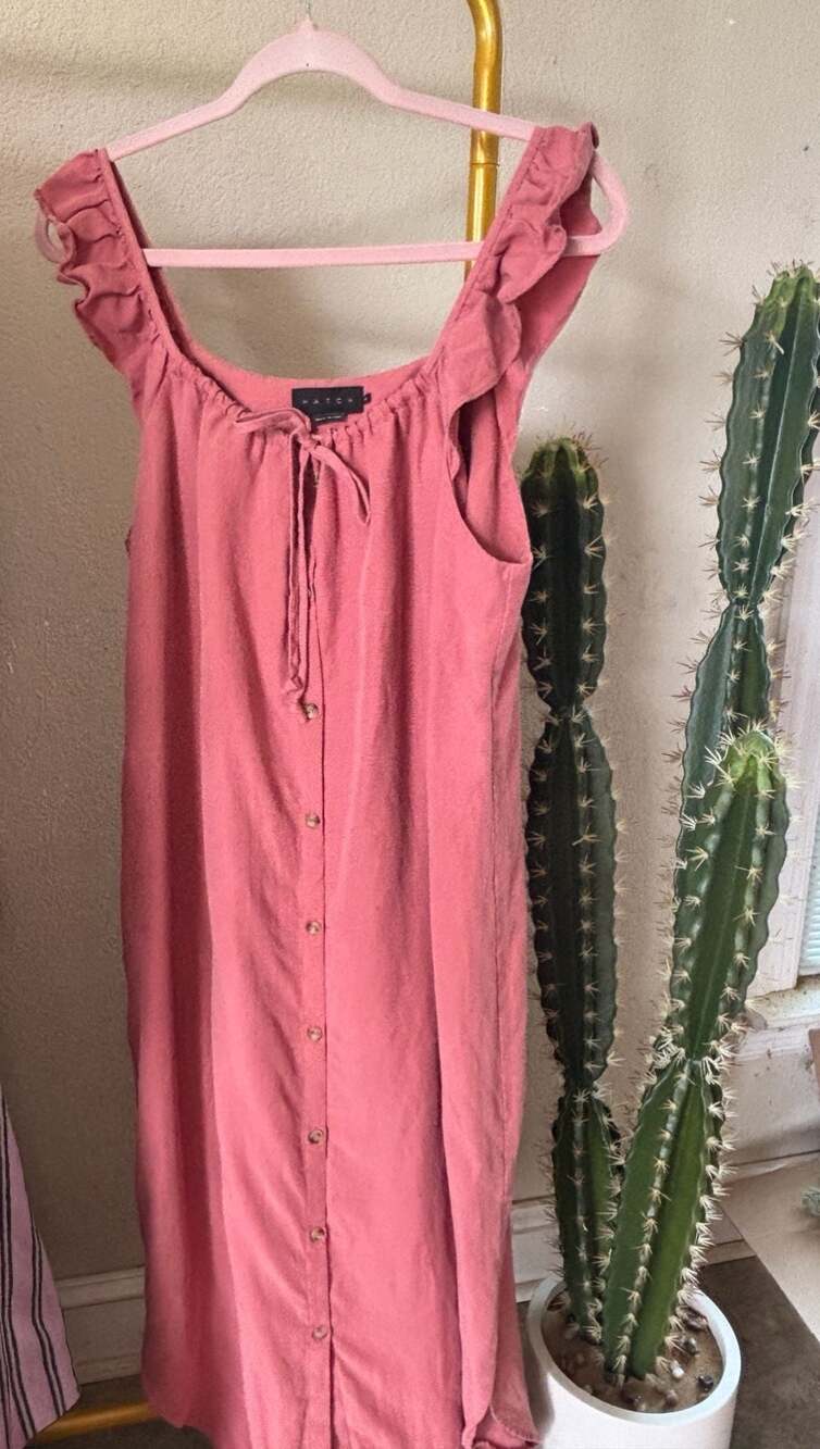 Hatch The Jenna Dress in Canyon Rose